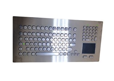 Makine Kontrolü için 3 LED 104 Tuşlar Panel Montajlı Klavye İsteğe Bağlı İztopu