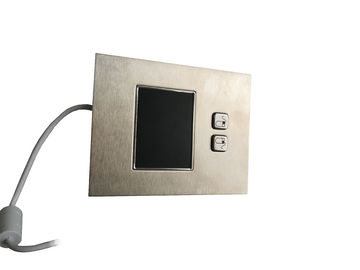 2 Fare Düğmeli Paslanmaz Çelik Touchpad İşaretleme Cihazı Panel Montajı