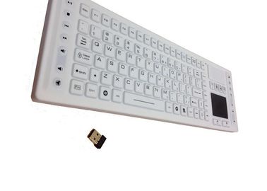 Dayanıklı Multimedya Kablosuz Dokunmatik Klavye, Gömülü Endüstriyel Bilgisayar Klavyesi